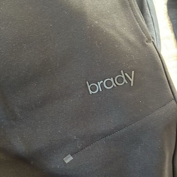 Brady Regenerate Ponte Football Shorts Size L NWT Black - Picture 7 of 8